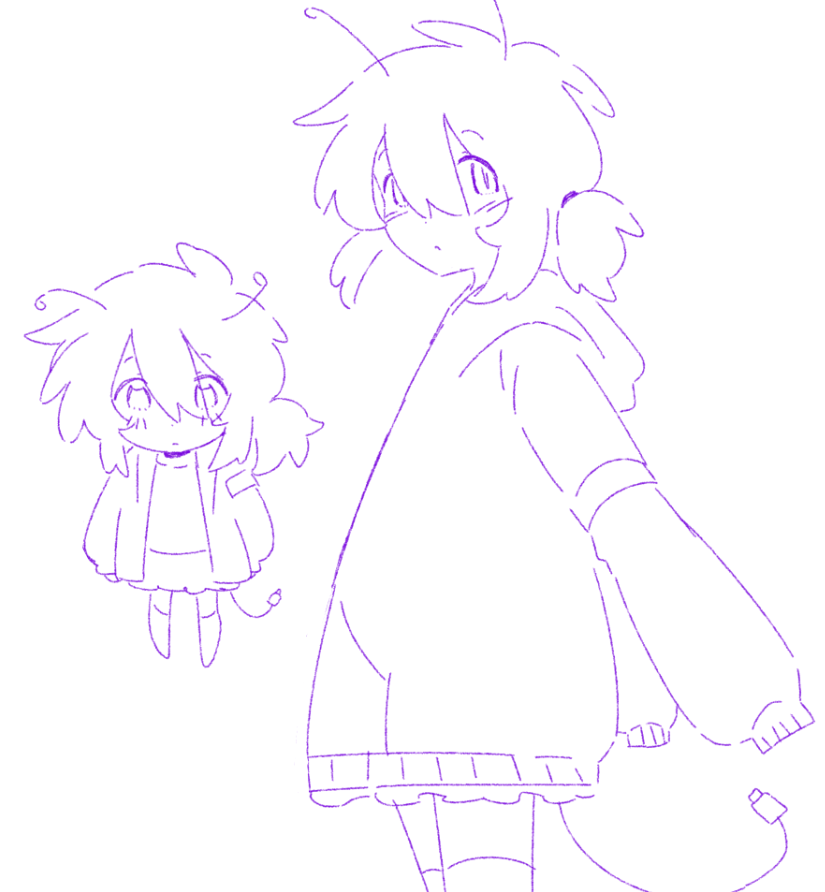 adricheri_art's tweet image. my utau character, "my idiot bug", will have his CV voicebank officially release soon !!
however, if anyone wants it early, you can send a message ^^