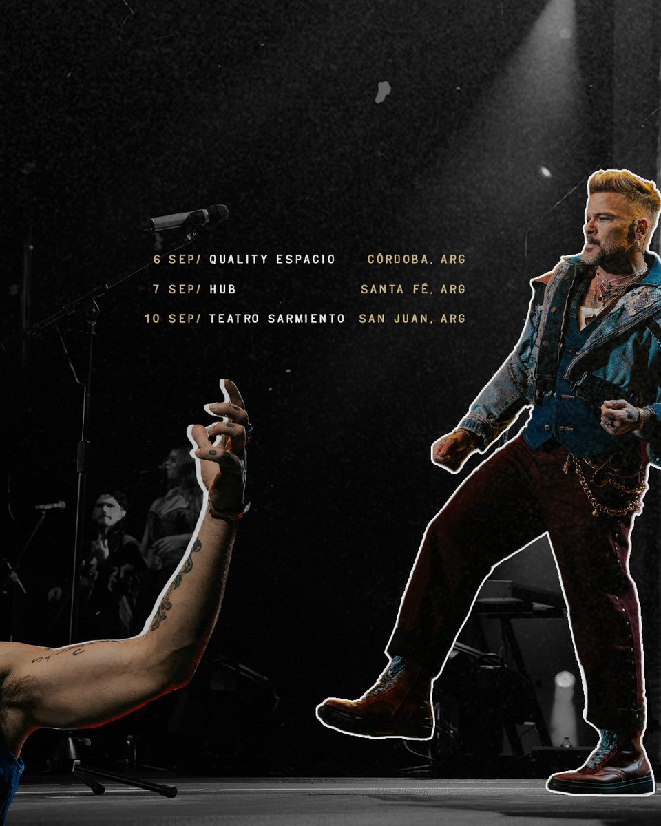 pedrocapo's tweet photo. Aún mes de que empiece esta fiesta #LaCarreteraTour 🖤 Ya nos vemos, familia!  https://t.co/CIgUZLDyLT https://t.co/WgE0Dr3dkJ