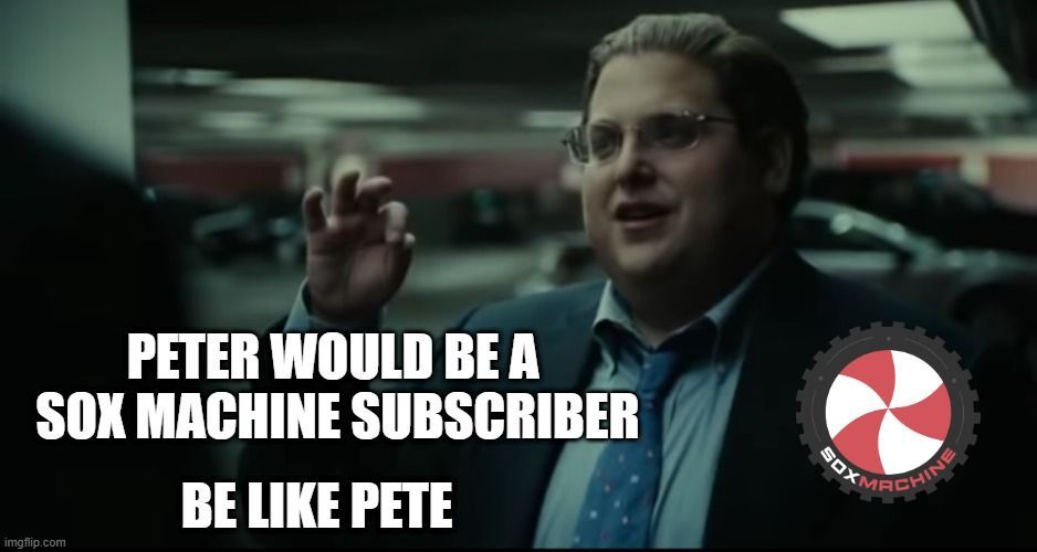 soxmachine_josh's tweet image. If Moneyball was about the White Sox, Peter Brand would be a @SoxMachine subscriber.
$1 for the first month. Promo ends Wednesday, July 23.
Sign up: soxmachine.com/products