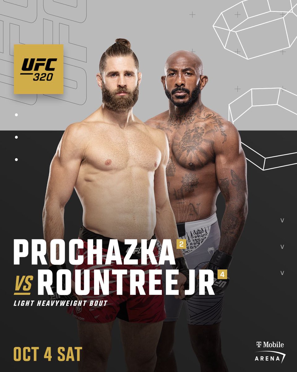 🚨🚨🚨 DES BANGERS ANNONCÉS POUR L’UFC 320 🔥

🏆 Magomed Ankalaev 🇷🇺 vs 🇧🇷 Alex Pereira 2

🏆 Merab Dvalishvili 🇬🇪 vs 🇺🇸 Cory Sandhagen

⚔️ Jiri Prochazka 🇨🇿 vs 🇺🇸 Khalil Rountree Jr

📍 T-Mobile Arena
📆 4 octobre
🧷 [ Dana White ]