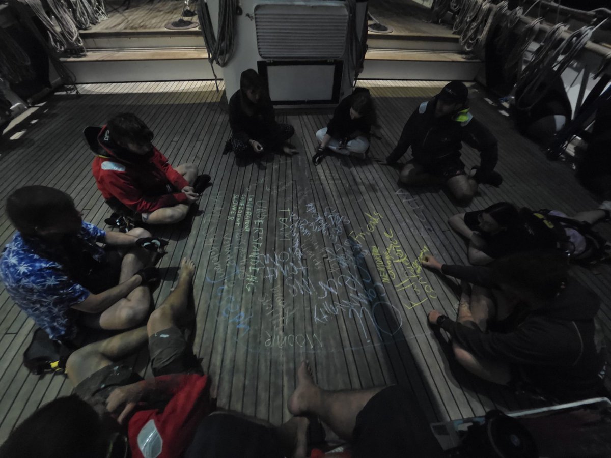 YoungEndeavour1's tweet image. ⚓Captain's Log V12/25 - Day 10
"What a twenty four hours that have been! Picking up from where we left off, with a perfect Snooksy-approved nav plan, making the best of the winds that had been given to us."
Full log on our website. 💻