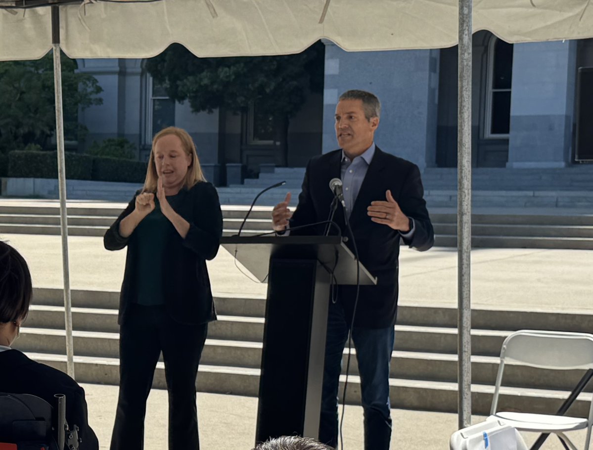 CalNatResources's tweet image. Today, Secretary @WadeCrowfoot spoke at the 35th Anniversary of the Americans with Disabilities Act - a transformative law that helped ensure access, dignity, and opportunity for millions of Americans. To learn more, join tomorrow at noon for "Leading Equitably: A Conversation…