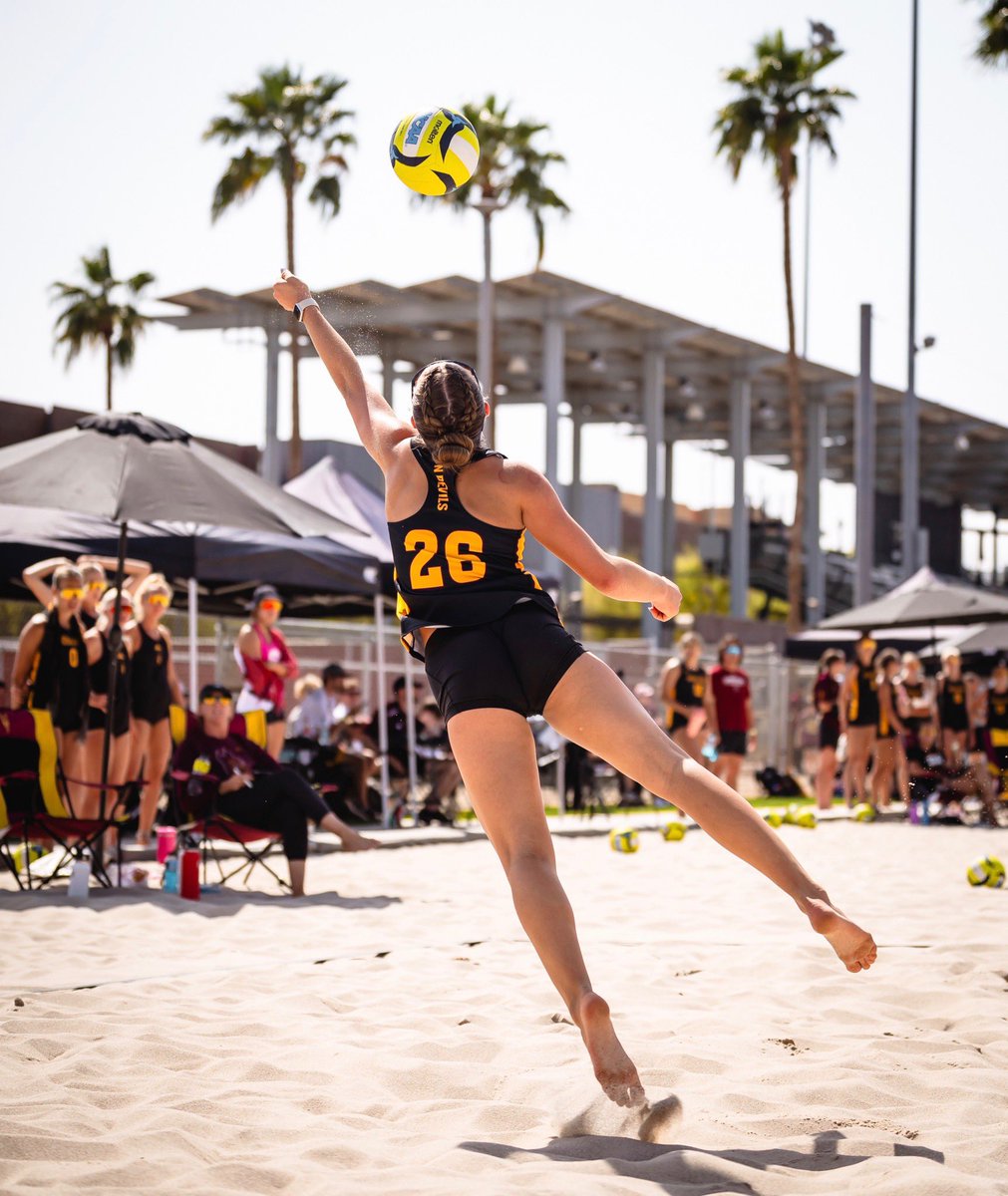 SunDevilBeachVB's tweet image. Freshman season in the books for Layla Williams 🔱

#SandDevils /// #ForksUp