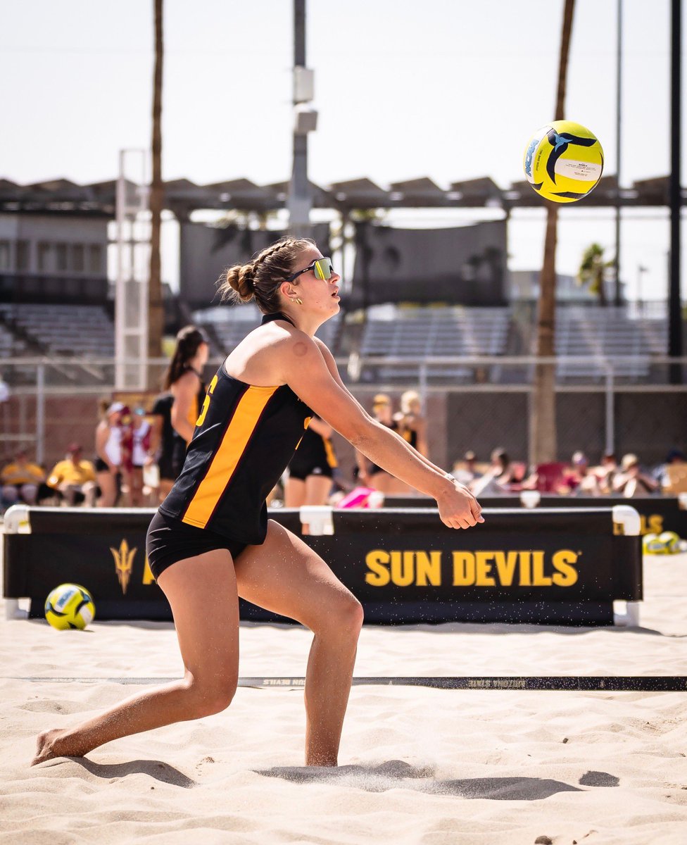 SunDevilBeachVB's tweet image. Freshman season in the books for Layla Williams 🔱

#SandDevils /// #ForksUp