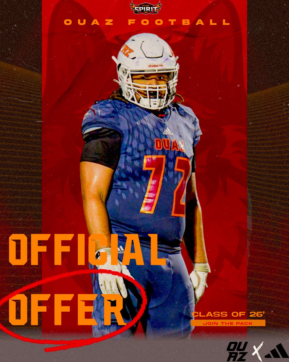Hayden Dunn (@hayden_dunn77) on Twitter photo After a great conversation with coach <a href="/CoachAllshouse/">Trace Allshouse</a> I am blessed to announce that I have received my 5th offer to <a href="/OUAZFootball/">OUAZ Football</a>
#PTR <a href="/OLCoachFelina/">Renato Felina, OLine Coach</a> <a href="/JoeBushman5/">Joe Bushman</a> <a href="/WrCoachJohnson/">Coach Johnson</a> <a href="/SwopeEthan/">Ethan Swope</a> <a href="/CasteelFootball/">Casteel Football</a> After a great conversation with coach <a href="/CoachAllshouse/">Trace Allshouse</a> I am blessed to announce that I have received my 5th offer to <a href="/OUAZFootball/">OUAZ Football</a>
#PTR <a href="/OLCoachFelina/">Renato Felina, OLine Coach</a> <a href="/JoeBushman5/">Joe Bushman</a> <a href="/WrCoachJohnson/">Coach Johnson</a> <a href="/SwopeEthan/">Ethan Swope</a> <a href="/CasteelFootball/">Casteel Football</a>