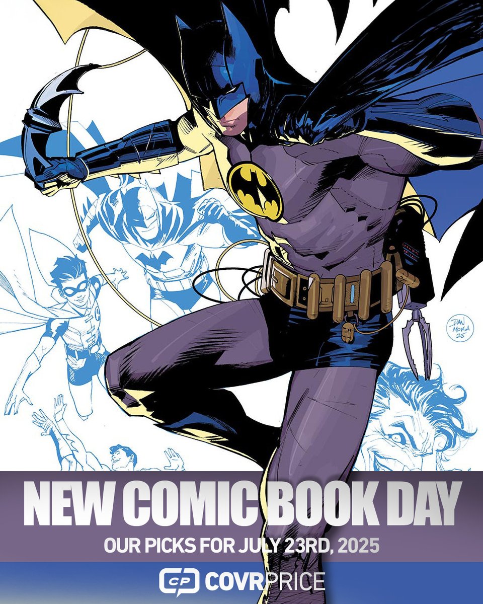covrprice's tweet image. We’ve got you covered for New Comic Book Day with our picks from @LefterosComics! Hit your LCS with confidence.
Books/covers from @danmora_c @79SemiFinalist @Cleanlined @dcofficial @DynamiteComics @GhostMachinePro @markspearsart and more! #Comics
LINK: covrprice.com/cp-content/202…