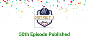 District2pod's tweet image. 🎉 Episode 50 is HERE! 🎉
We’ve officially hit a major milestone — 50 episodes of the District 2 Sports Podcast! From buzzer-beaters to behind-the-scenes stories, interviews with local legends to heated game-day debates, it's been an incredible ride.
Thank you to everyone who's…