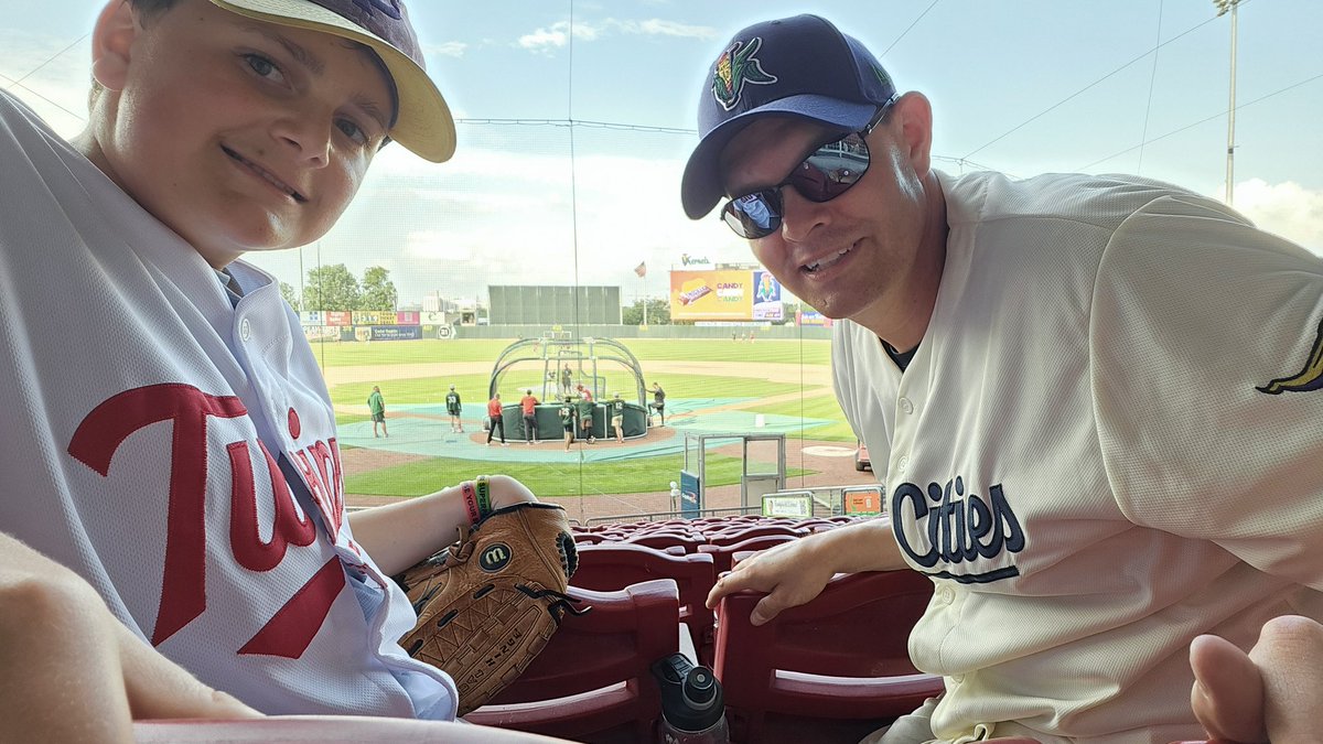 Last game of the trip: Cedar Rapids Kernels (Twins High-A) hosting the Fort Wayne Tincaps.