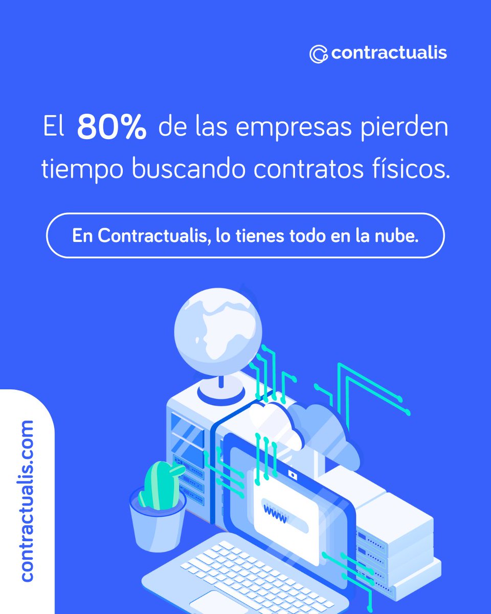 contractualis's tweet image. ¡Firma y gestiona tus contratos en la nube con Contractualis!

Rápido, seguro y disponible 24/7.

👉 contractualis.com