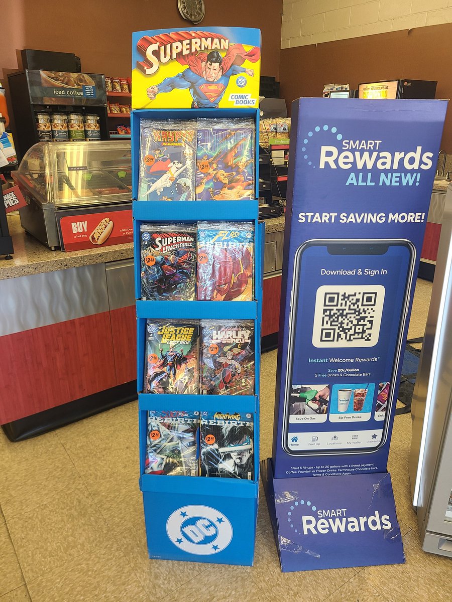 blackmanbubbs's tweet image. Just walked into a gas station and they had a comic book rack.
The wave of nostalgia felt euphoric.