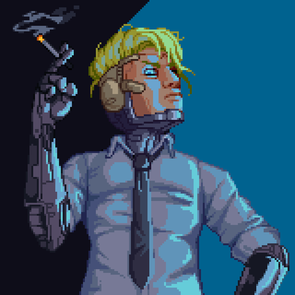 FoxxDrive's tweet image. OC Commission for @/ekatonokto.bsky.social
#pixelart #ドット絵 #gamedev