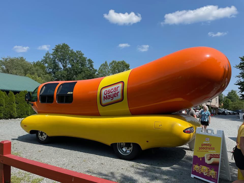 cooch's tweet image. Thursday July 24 2025 we will be setup at the Wayne Hotel in Waymart, PA from 3-7PM!
205 Carbondale Rd, Waymart, PA
ITS THE WEEK OF THE WIENERMOBILE!
The Oscar Mayer Wienermobile will be making their second appearance here at the Waymart Hotel for cruise night THIS THURSDAY…
