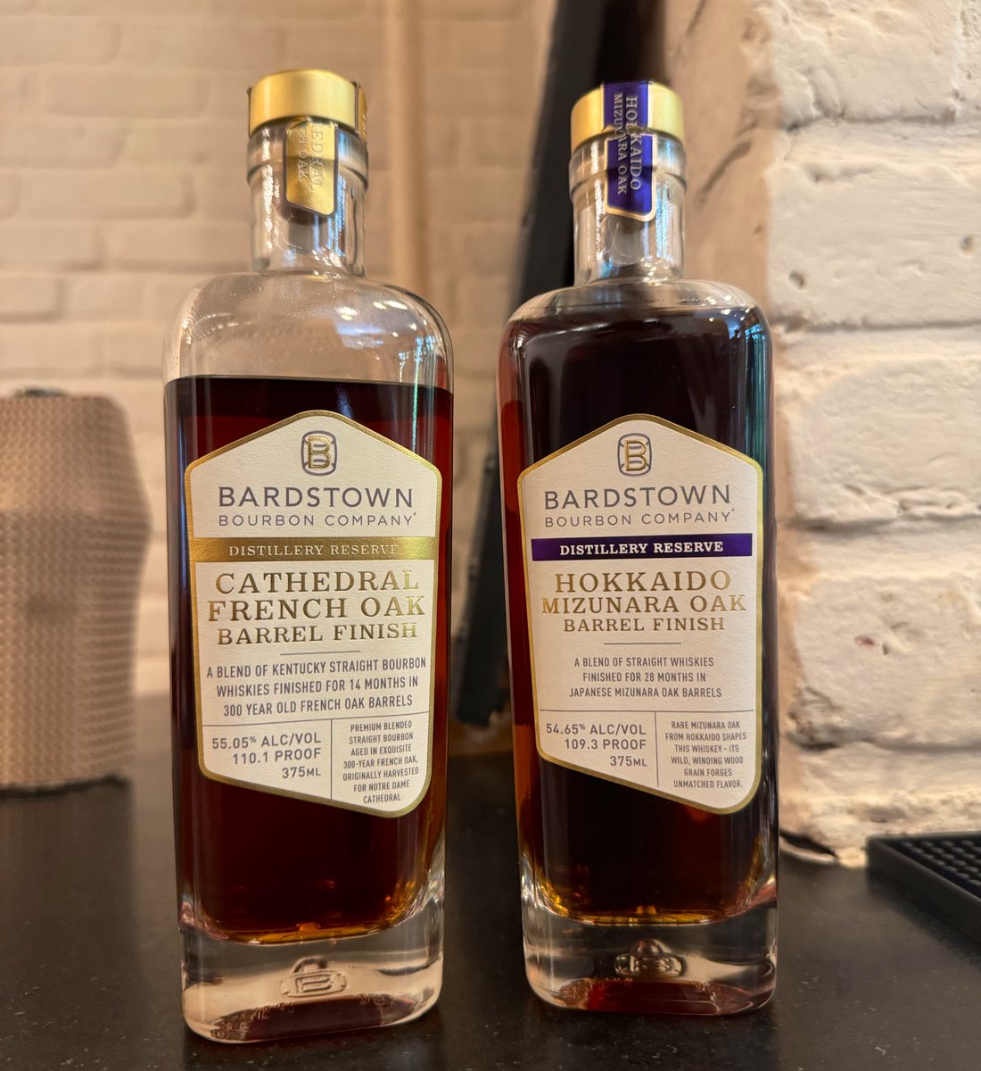 d_tao's tweet image. A fun head to head today on the Bardstown Bourbon Company Distillery Reserve releases. (With @travelbarbk and others!)
Any guesses as to which I liked more?