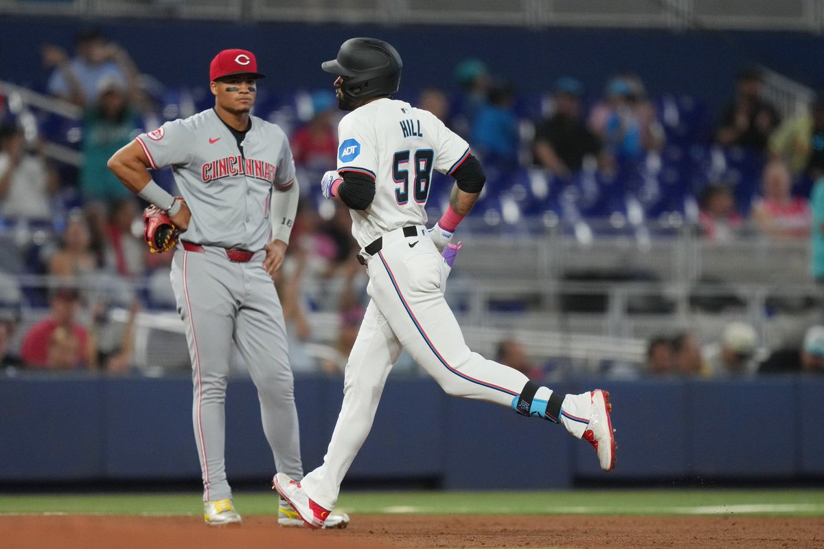 SleeperMarlins's tweet image. Marlins roster moves:
- INF Jack Winkler recalled from AAA Jacksonville
- OF Derek Hill moved go the 10-day IL with a finger sprain