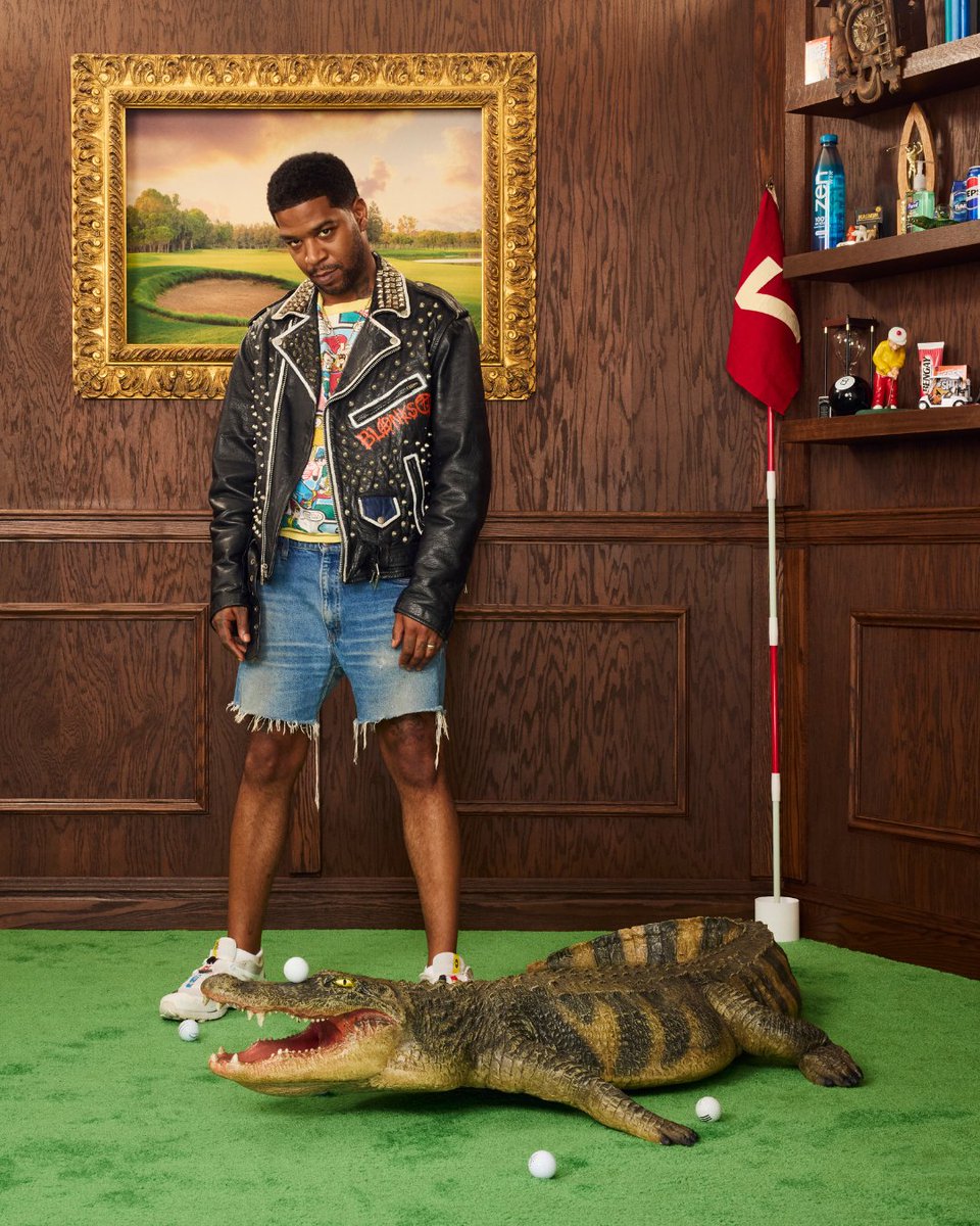 strongblacklead's tweet image. .@KiDCuDi pulled up with the vibes. 🔥 Happy Gilmore 2 premieres this Friday!