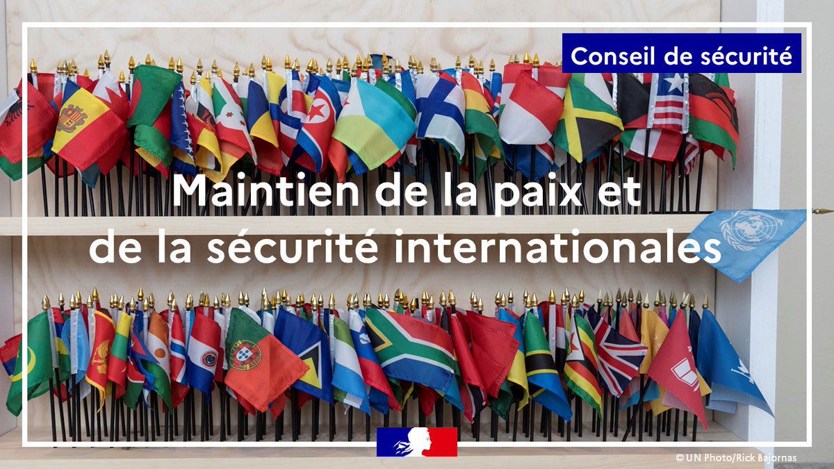 franceonu's tweet image. Face à la recrudescence des conflits, le CSNU réaffirme son attachement à un multilatéralisme redynamisé :
➡️ l’ONU doit renforcer l’efficacité de son action
➡️ le CSNU doit assumer ses responsabilités
➡️ la communauté internationale doit faire respecter le droit international
