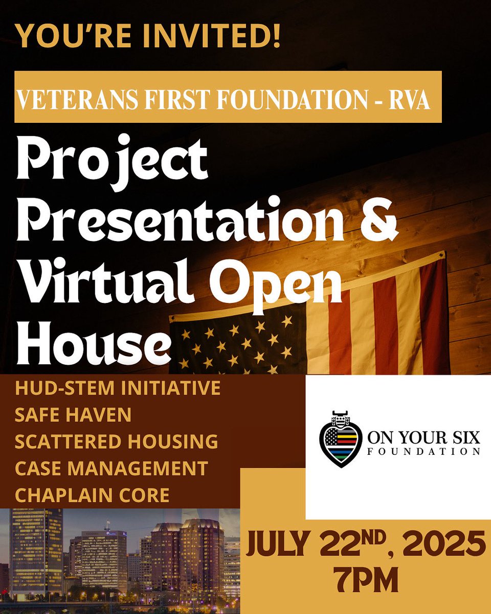 reviberay's tweet image. Alright Team!
In just under 30 Minutes I’ll be hosting an Informational & Virtual Open House regarding our #VetsFirst initiatives in the awesome City of Richmond, Virginia!
If you’d like to get on this Zoom Call and learn more about how you can Support and/or Team Up with us in…