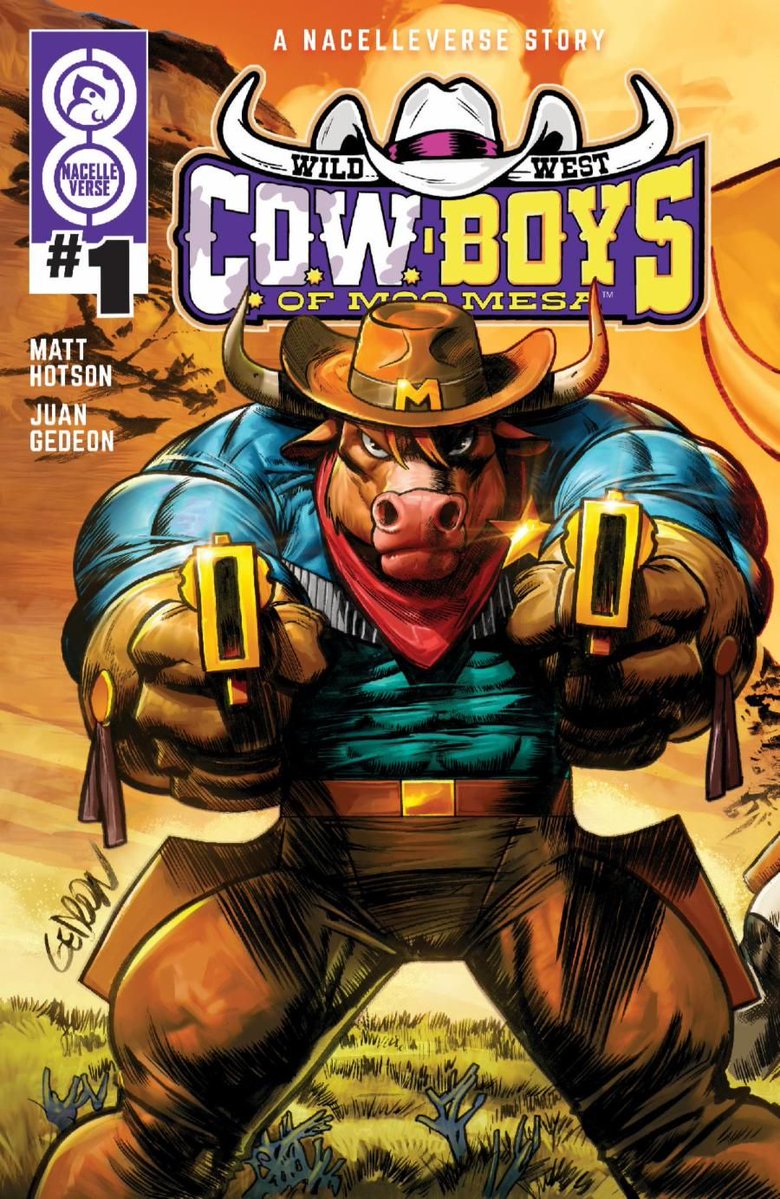 FanboyFactor's tweet image. WILD WEST C.O.W.-BOYS OF MOO MESA #1 Saddles Up For Adventure! @onipress @nacellecompany @Matt__Hotson @juangedeon_ #cowboysofmoomesa buff.ly/oDxjVzU