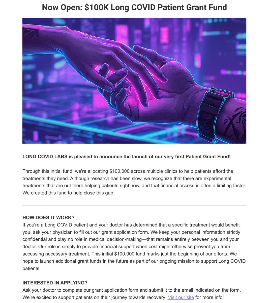 moreisdifferent's tweet image. PSA for people who have #LongCOVID who are struggling to access experimental treatments. Read more here => longcovidlabs.org/post/patient-g…