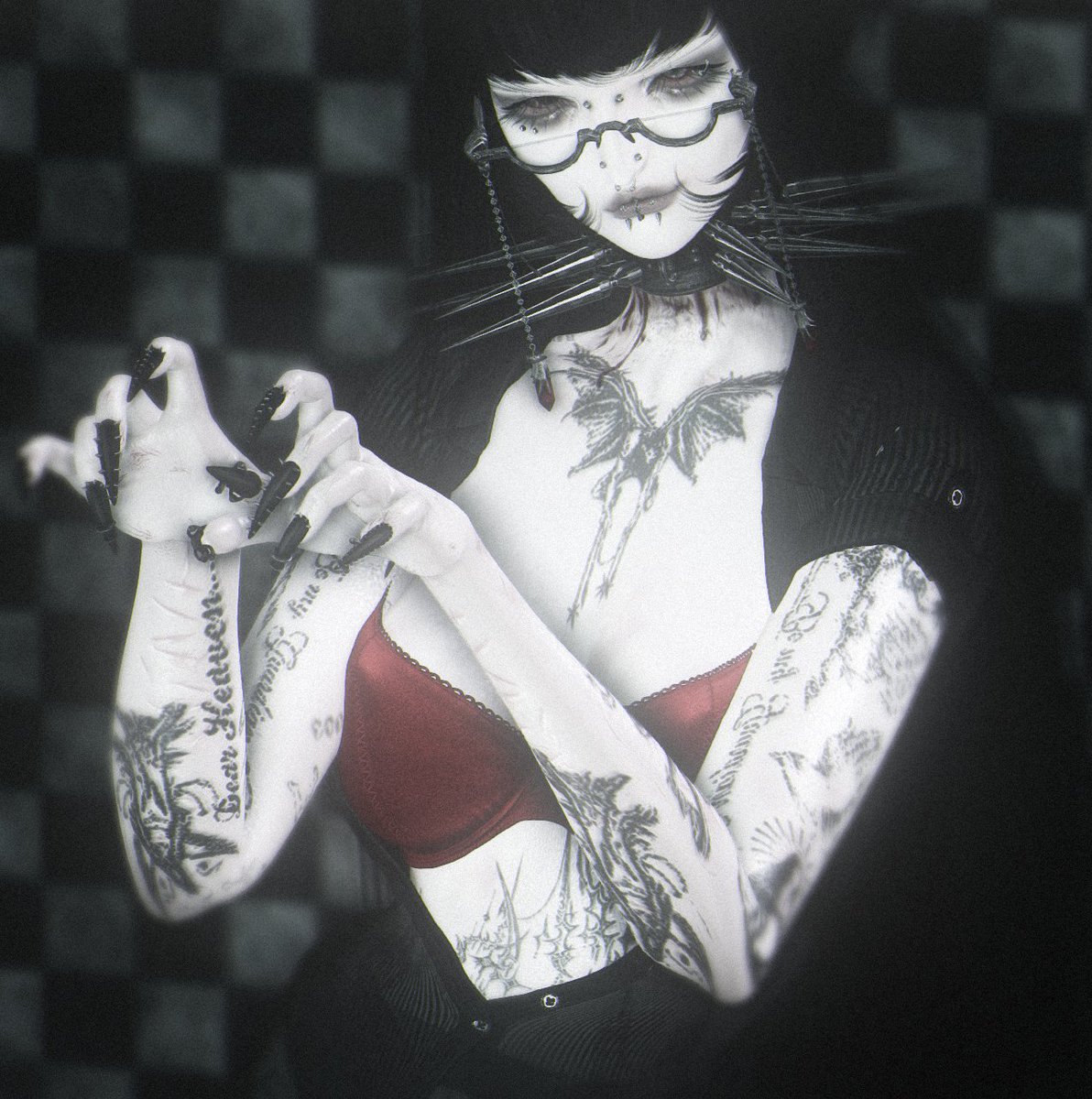 MelseMartyr's tweet image. Pierce me