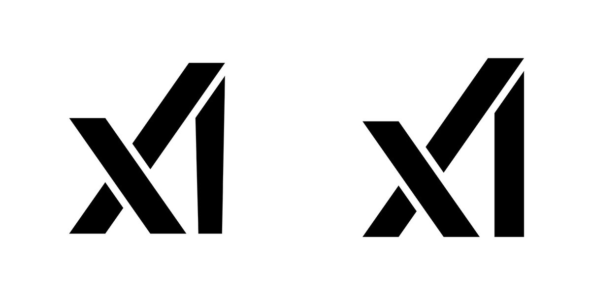 I designed the <a href="/xai/">xAI</a> logo. The "i" in the first version was slightly slanted (loosely inspired by the columns of the Parthenon). Because it rendered poorly at lower resolutions I quickly updated it the current design. Tons of designers got triggered, which I found quite amusing.
