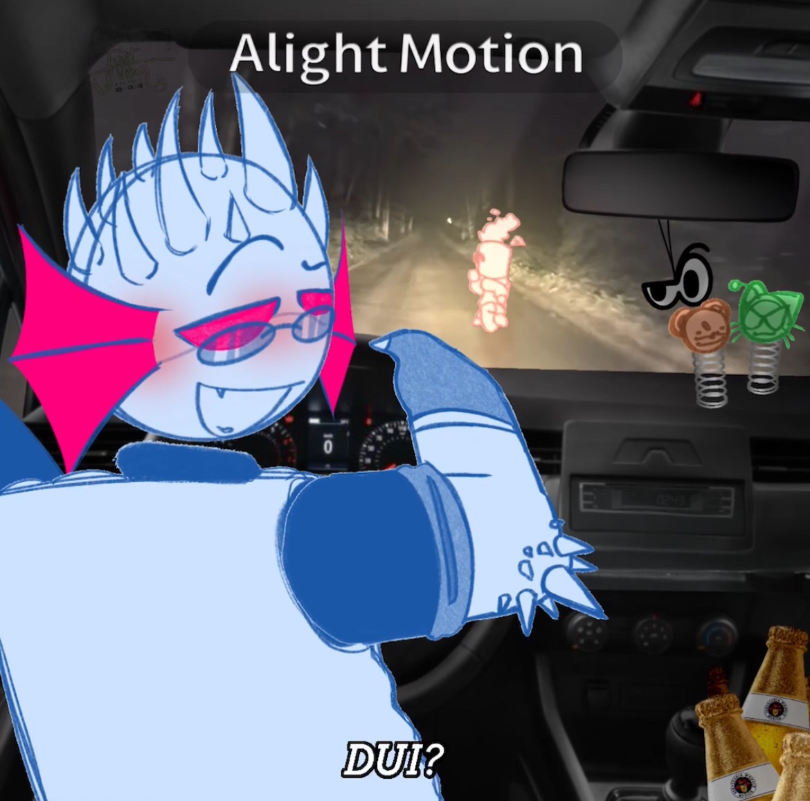 JustVibes125445's tweet image. Let’s go drunk driving guys (ALSO GET YOUR SUMMER MERCH AT CLOOLESS.SHOP) youtube.com/shorts/fmIP0mb…
#bigpuffer #pezzy #grizzy #elasticdroid #frouse #frousetwt #animation #clooless #cloolesspodcast