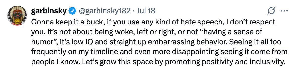 notgarbinsky's tweet image. X has so many scammers, phishing accounts, racists and hate speech on this app walking free but bans @garbinsky182