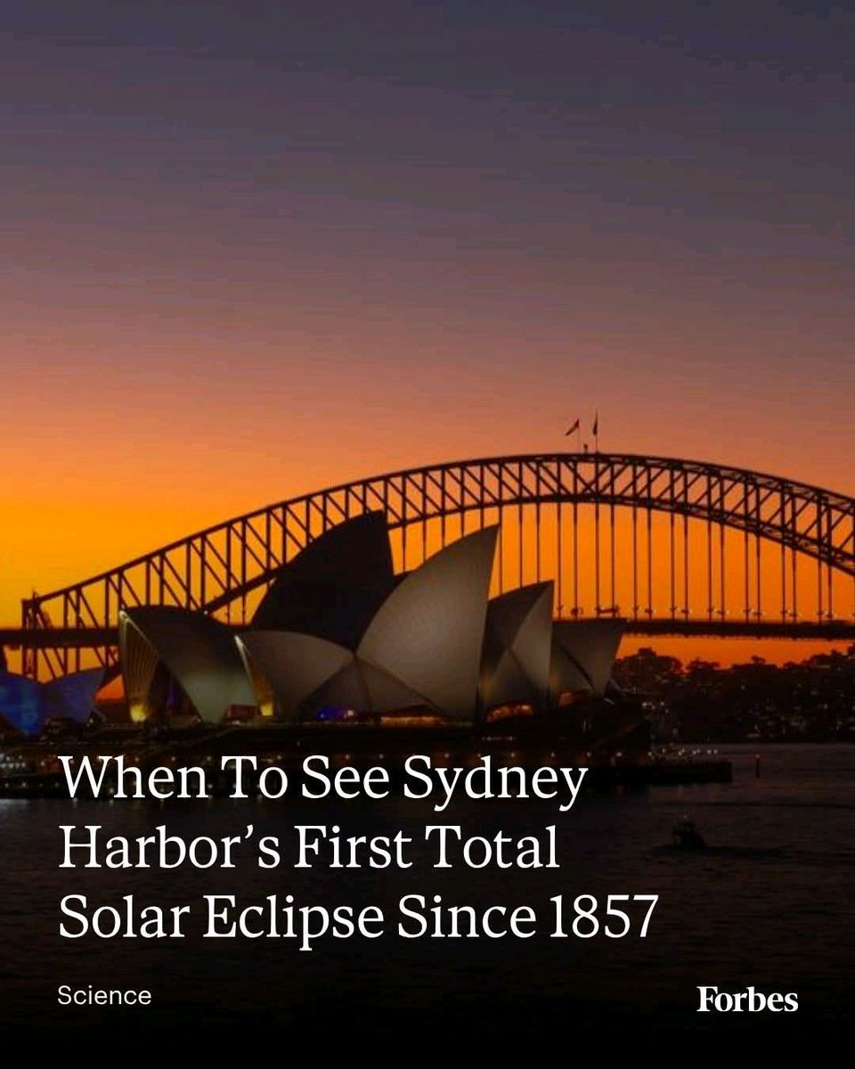 digismarties's tweet image. In 2028, totality will be visible across Sydney and its suburbs—its first total solar eclipse since 1857 and last until 2858. (Photo: Steve Christo/Corbis via Getty Images)
trib.al/BJ5VsI9