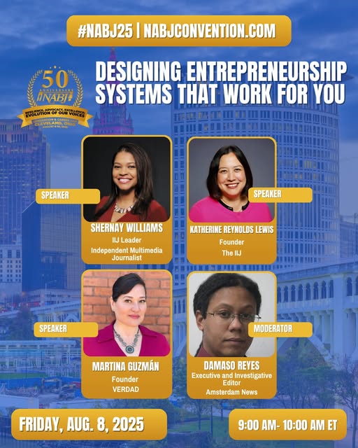 DetroitNABJ's tweet image. .@DetroitNABJ friend and supporter @MGuzman_Detroit will be a presenter sponsored by the Institute for Independent Journalists @The_IIJ at #NABJ25 in Cleveland offering tips on how to thrive as a freelancer. @NABJFreelancers @NABJ