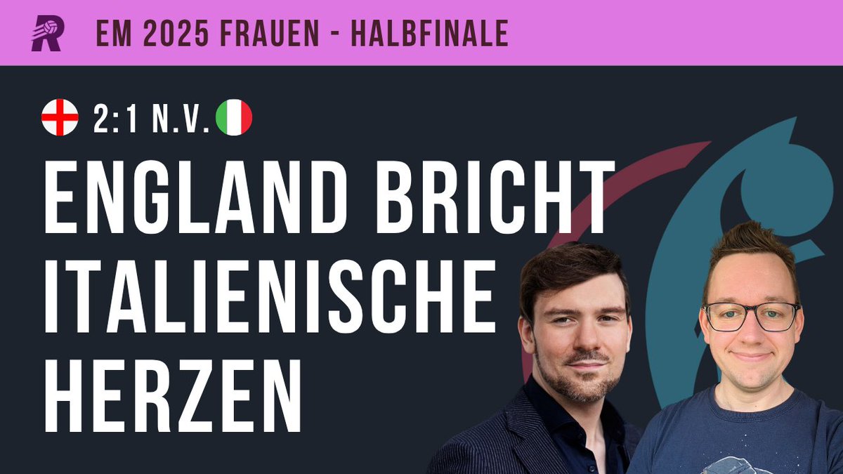 Rasenfunk (@rasenfunk) on Twitter photo Ohne Drama schafft es England nicht: Der Titelverteidiger besiegt Italien, aber steht vorher kurz vor dem Aus. <a href="/cc_eckner/">Dr. Constantin Eckner</a> über einen harten Strafstoß, ernüchternd wenig Spielkultur und warum Italien seinen Ansatz nicht durchhalten konnte: rasenfunk.de/nationalteams/…
#ENGITA Ohne Drama schafft es England nicht: Der Titelverteidiger besiegt Italien, aber steht vorher kurz vor dem Aus. <a href="/cc_eckner/">Dr. Constantin Eckner</a> über einen harten Strafstoß, ernüchternd wenig Spielkultur und warum Italien seinen Ansatz nicht durchhalten konnte: rasenfunk.de/nationalteams/…
#ENGITA