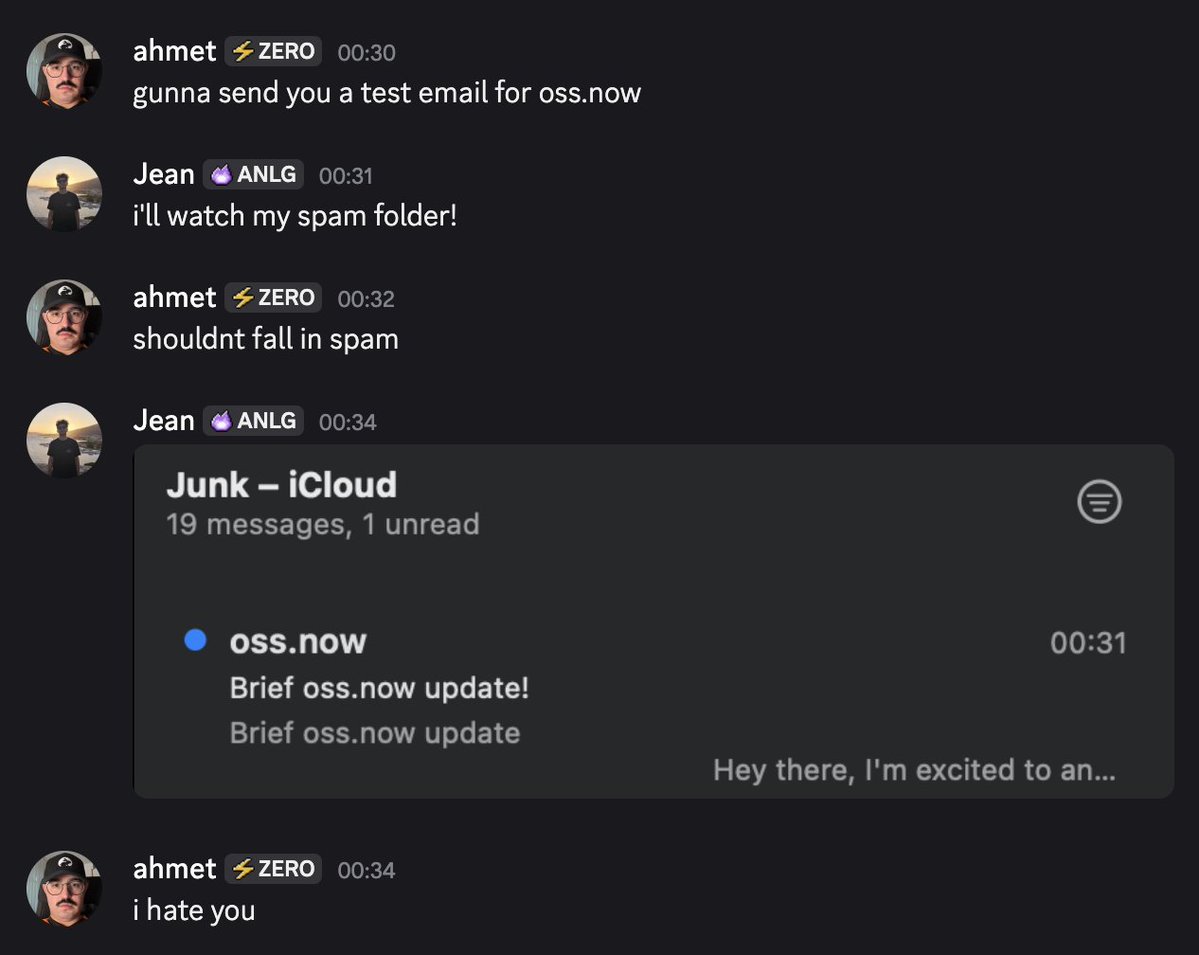 initjean's tweet image. sooner or later every dev finds out sending email sucks