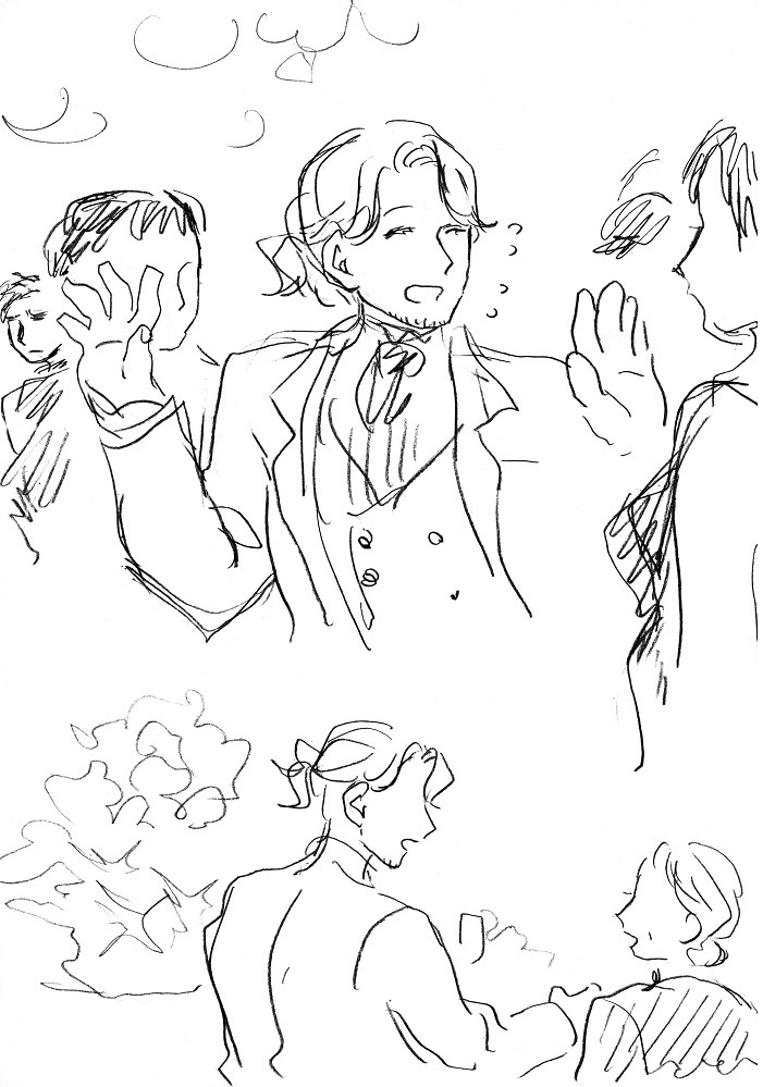 linlilalin's tweet image. 片想い🍷さん（アサフラ）71
らくがき