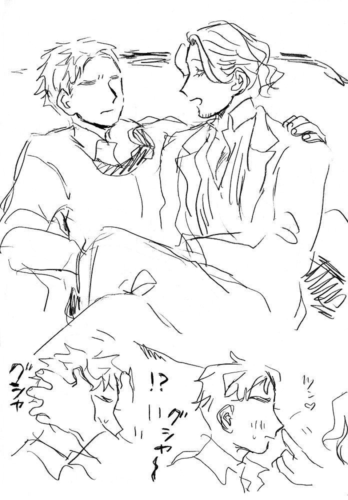 linlilalin's tweet image. 片想い🍷さん（アサフラ）71
らくがき