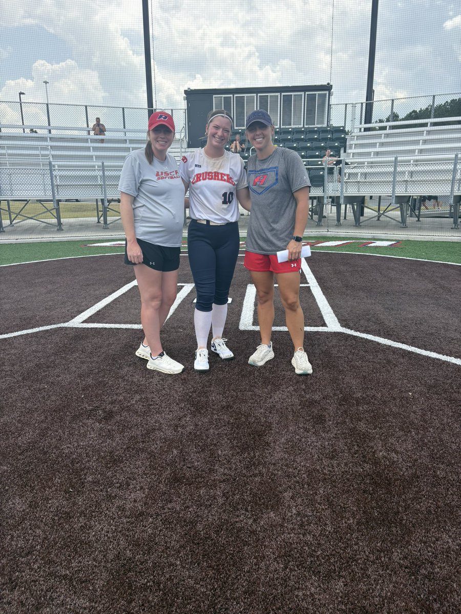 Mary Grace Bryant (@mgbryant08) on Twitter photo Had an amazing time at the <a href="/uscasoftball/">USCA Softball</a> camp today!! Loved being able to get on the new field!! Thank you to <a href="/CoachpooleU/">CoachPoole_USCA</a> and <a href="/AliciaDorgan/">Alicia Dorgan</a> and players for putting on an amazing camp!!
<a href="/Crushers_Nat/">Crushers Dorgan</a> Had an amazing time at the <a href="/uscasoftball/">USCA Softball</a> camp today!! Loved being able to get on the new field!! Thank you to <a href="/CoachpooleU/">CoachPoole_USCA</a> and <a href="/AliciaDorgan/">Alicia Dorgan</a> and players for putting on an amazing camp!!
<a href="/Crushers_Nat/">Crushers Dorgan</a>