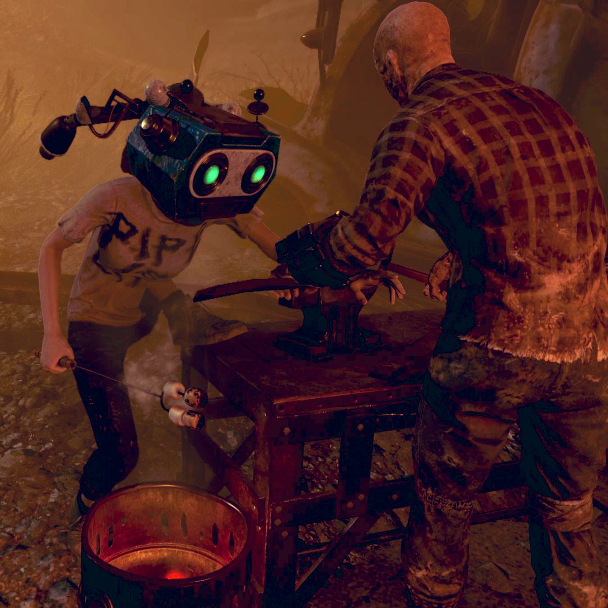 FuNe711902's tweet image. ネイルのお手入れ中にどうにかしてマシュマロを焼こうとしてるわたし

#Fallout76,#FuNeのアパラチア日記