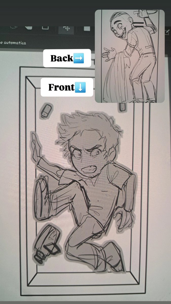4lienbrainrot's tweet image. I'm sketching some shaker charms ideas and I'm trying to include most of the series I recently got back into.
So far we got: House MD, Outlast, Supernatural and Hannibal.
These are also fun practice for a more chibi style, I'm still trying to figure it out as I go ^^