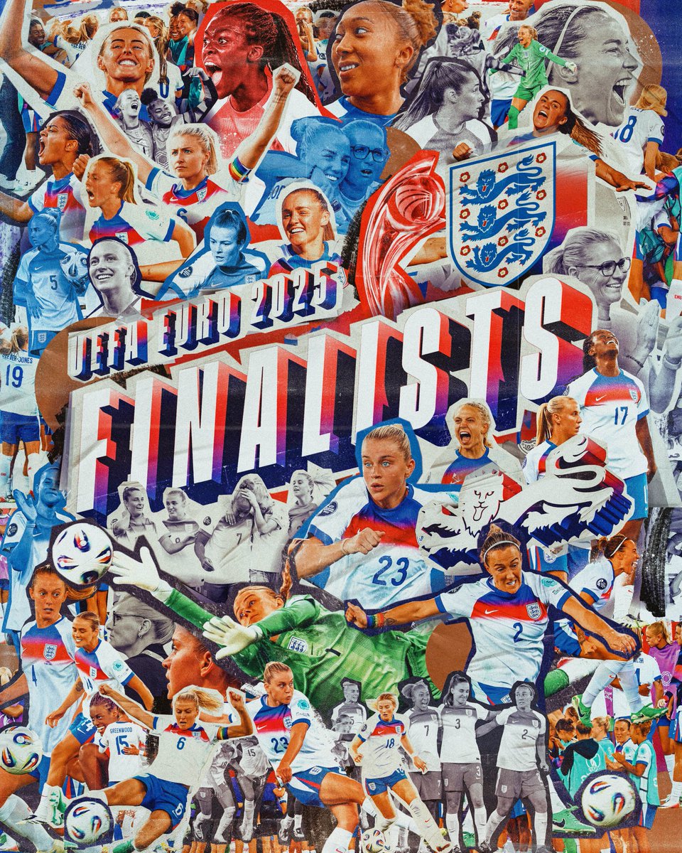 AlecShelbrooke's tweet image. Simply fantastic! Well done @Lionesses.
It's coming home on Sunday. 🏴
#Lionesses #WEURO2025