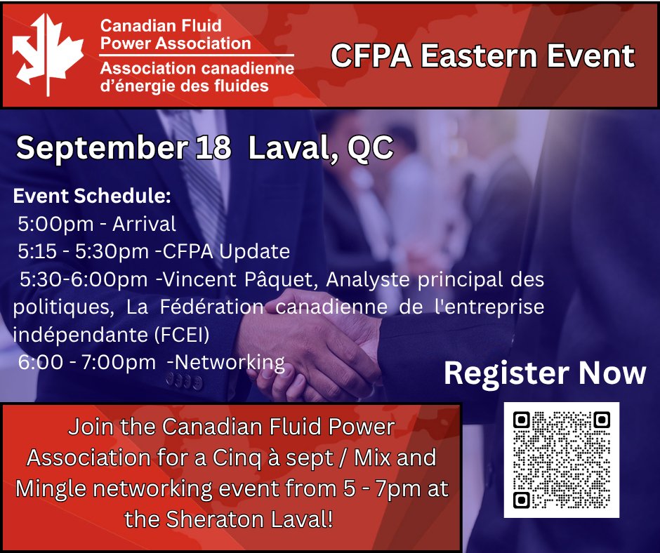#CFPA #fluidpower #canada #hydraulics #quebec