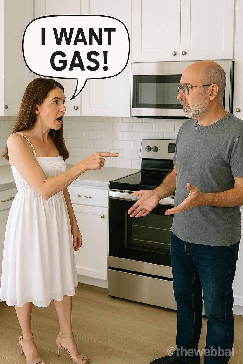 thewebbie's tweet image. So my GF informs me that the long-term survivability of our relationship is heavily dependent on one thing: having a gas range and oven. In Central Florida. This is nearly impossible unless you live in a standalone home and have a large propane tank installed in the back.
Is…