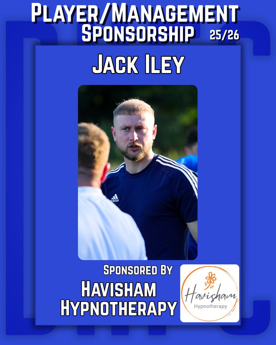 OfficialDHFC's tweet image. Player/Management Sponsor! 🤝
Assistant Manager and Midfielder Jack Iley will be sponsored by Havisham Hypnotherapy for the 25/26 season!
Thank you to Havisham Hypnotherapy for the support.
#upthecutters
havishamhypnotherapy.co.uk