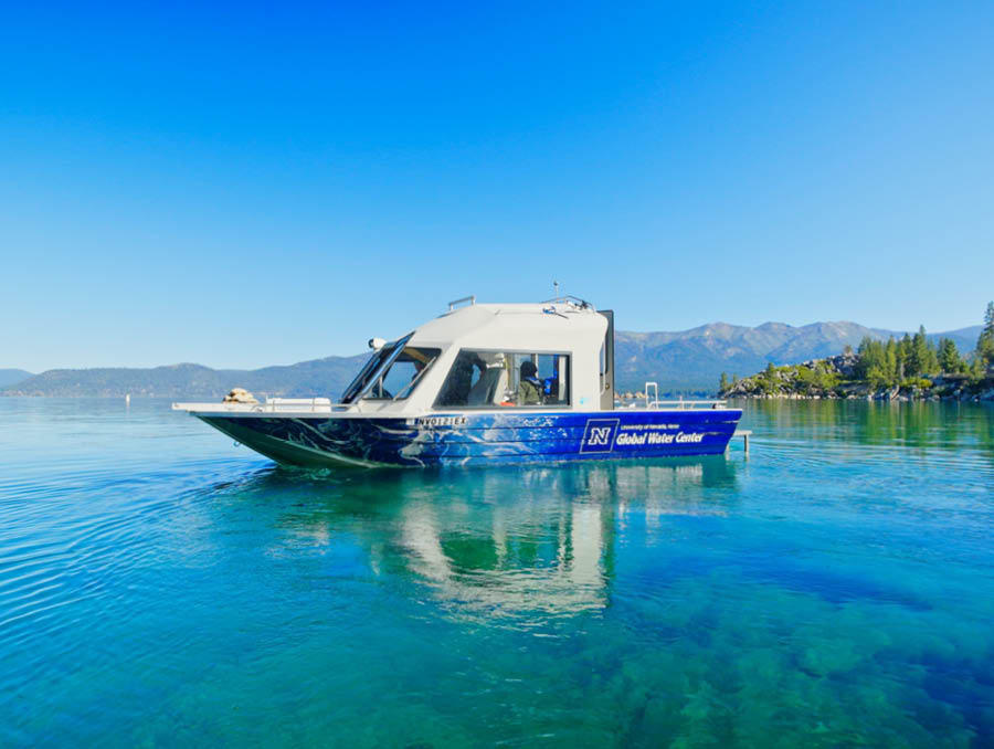 University of Nevada, Reno (@unevadareno) on Twitter photo It’s a sunny day in the middle of Lake Tahoe when Katie Senft, Carina Seitz and Consuelo Del Rio are aboard the <a href="/UNRLakeTahoe/">University of Nevada, Reno at Lake Tahoe</a> research vessel. The research team is testing the quality of water in Lake Tahoe by looking at microplastics, light and other biological parameters. It’s a sunny day in the middle of Lake Tahoe when Katie Senft, Carina Seitz and Consuelo Del Rio are aboard the <a href="/UNRLakeTahoe/">University of Nevada, Reno at Lake Tahoe</a> research vessel. The research team is testing the quality of water in Lake Tahoe by looking at microplastics, light and other biological parameters.