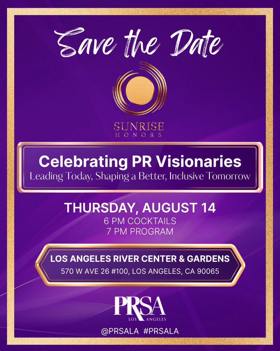 PRSALA's tweet image. Join us at #PRSALA #SH honoring Francisco Oaxaca, Chief, Comms &amp;amp; Community Relations, LA Care Health Plan Christopher Catchcart, CEO The Diaspora Grp Monica Trasandes, Sr Dir Spanish-Lang &amp;amp; Latinx Media &amp;amp; Rep GLAAD Laarni Rosca-Dacanay, Sr Ent Publicist linktr.ee/prsala