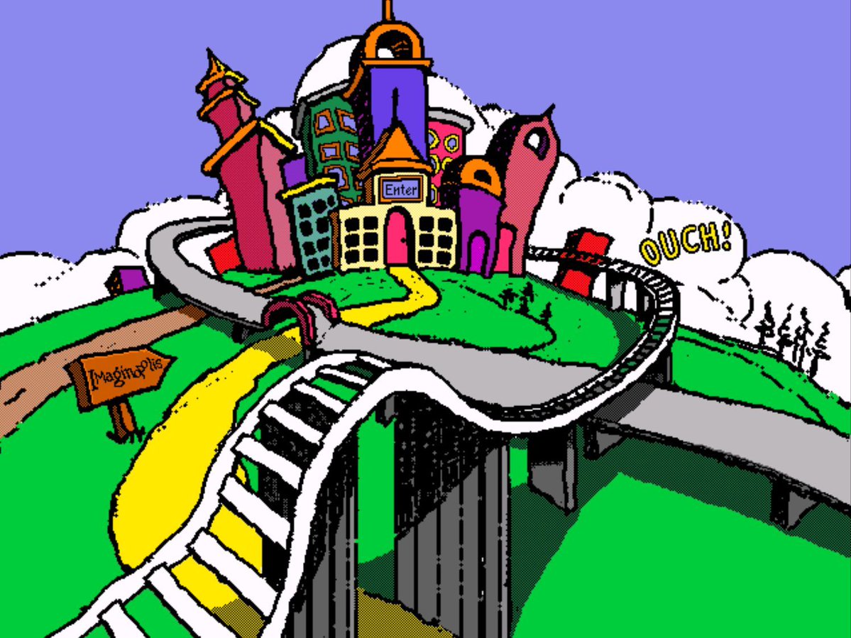 RetroTechDreams's tweet image. Fine Artist and Creative Writer by Microsoft Kids (1993)