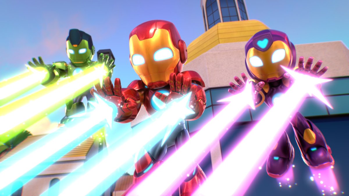 ANIMATIONWorld's tweet image. #Disney Reveals ‘Marvel’s Iron Man and His Awesome Friends’ Trailer: #preschoolanimation series premieres August 11 on Disney Jr., next day on Disney+; features the voices of John Stamos, Jessica Mendoza, Jackée Harry, and Stephen Tobolowsky. bit.ly/3GVuC4i…