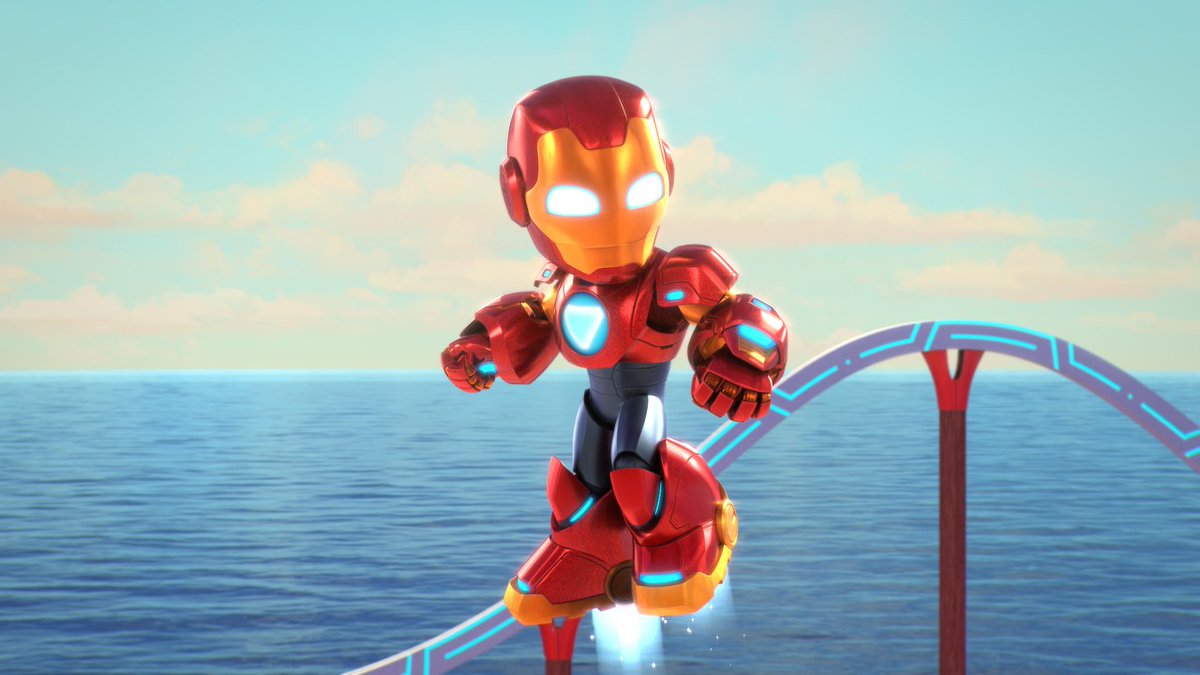 ANIMATIONWorld's tweet image. #Disney Reveals ‘Marvel’s Iron Man and His Awesome Friends’ Trailer: #preschoolanimation series premieres August 11 on Disney Jr., next day on Disney+; features the voices of John Stamos, Jessica Mendoza, Jackée Harry, and Stephen Tobolowsky. bit.ly/3GVuC4i…
