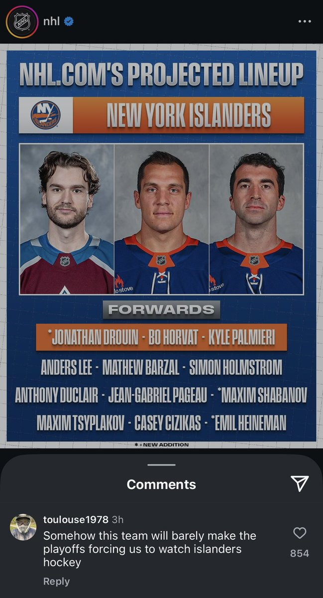 golfops1's tweet image. People still think the Islanders are a boring defensive team, I can’t believe this is still a thing.
Have any non-Isles hockey fans watched this team the past three seasons?
NHL media personalities push a narrative and everyone who can’t formulate their own opinion just clings…
