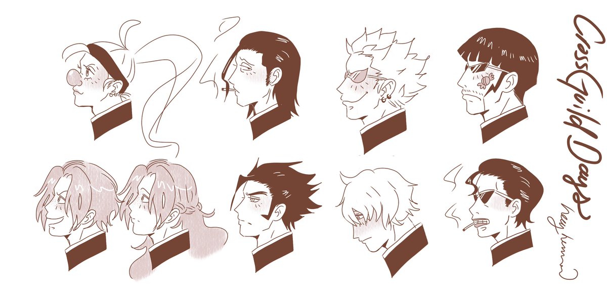 Hayhenna's tweet image. The characters in order of appearance so far! #CrossGuildDays | Modern high school romcom-thug AU ๐ฅ๐๐ฃ๐ฌ
Which one do you wanna see up close ? Drop a name or emoji๐
Season 1 archiveofourown.org/works/62790067
Season 2 arc 1 archiveofourown.org/works/64382515
Season 2 arc 2 archiveofourown.org/works/65737918