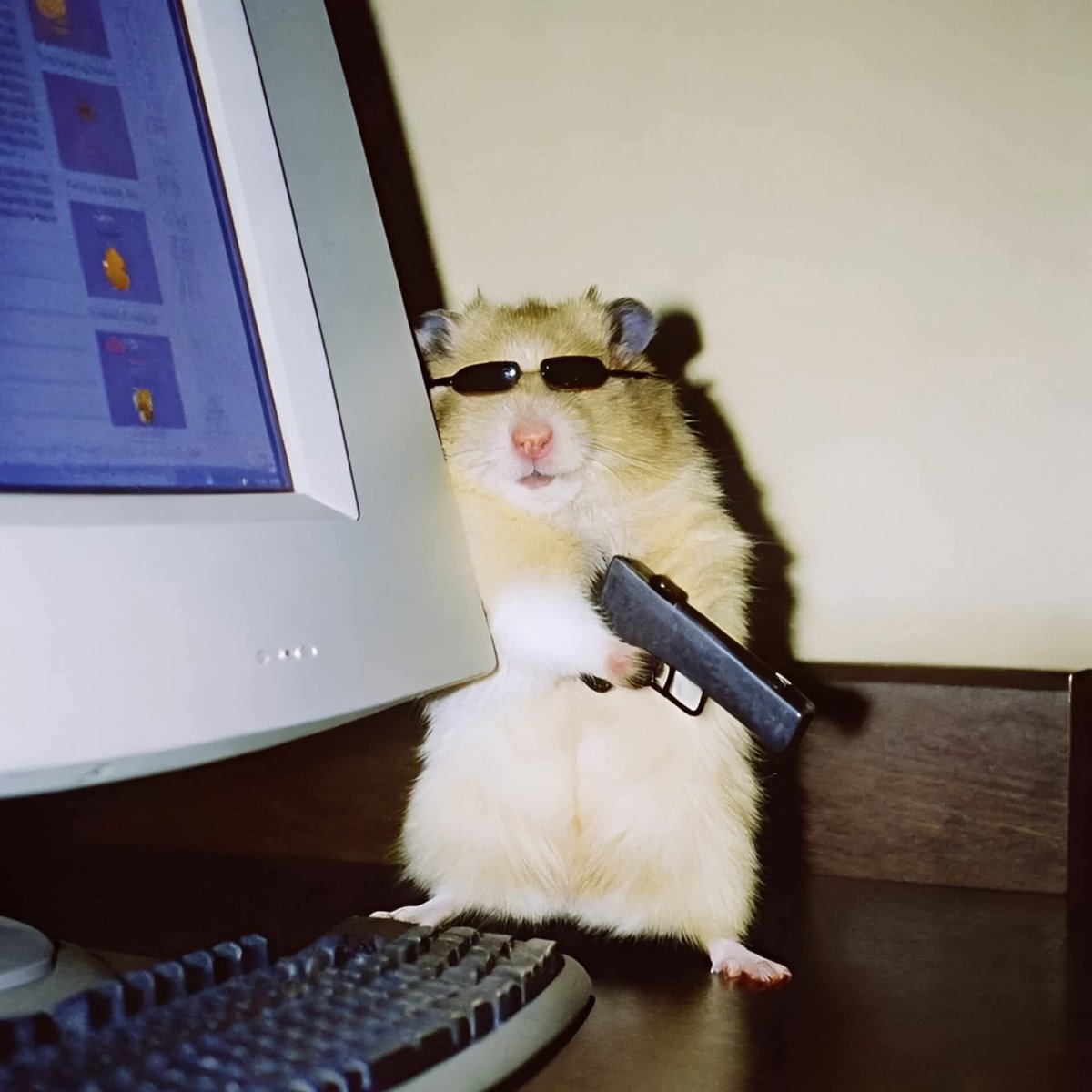 This is your last chance. After this, there is no turning back. You take the blue pellet - the story ends, you wake up in your cage and believe whatever you want to believe. You take the red pellet - you stay in Wonderland and I show you how deep the mouse hole goes