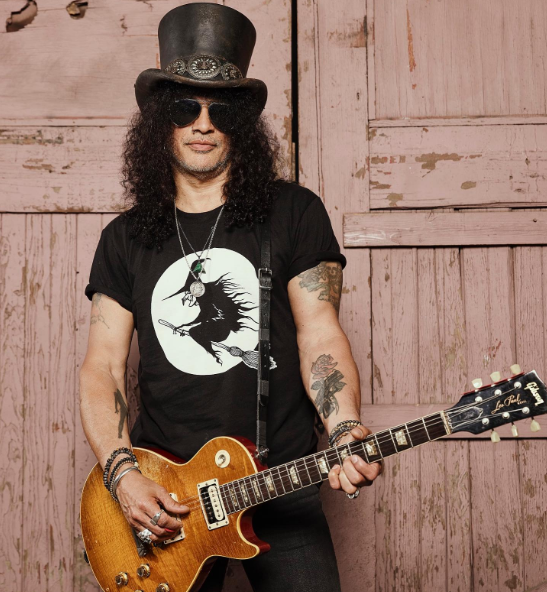 Happy 60 birthday to the Guns N' Roses guitarist Slash!