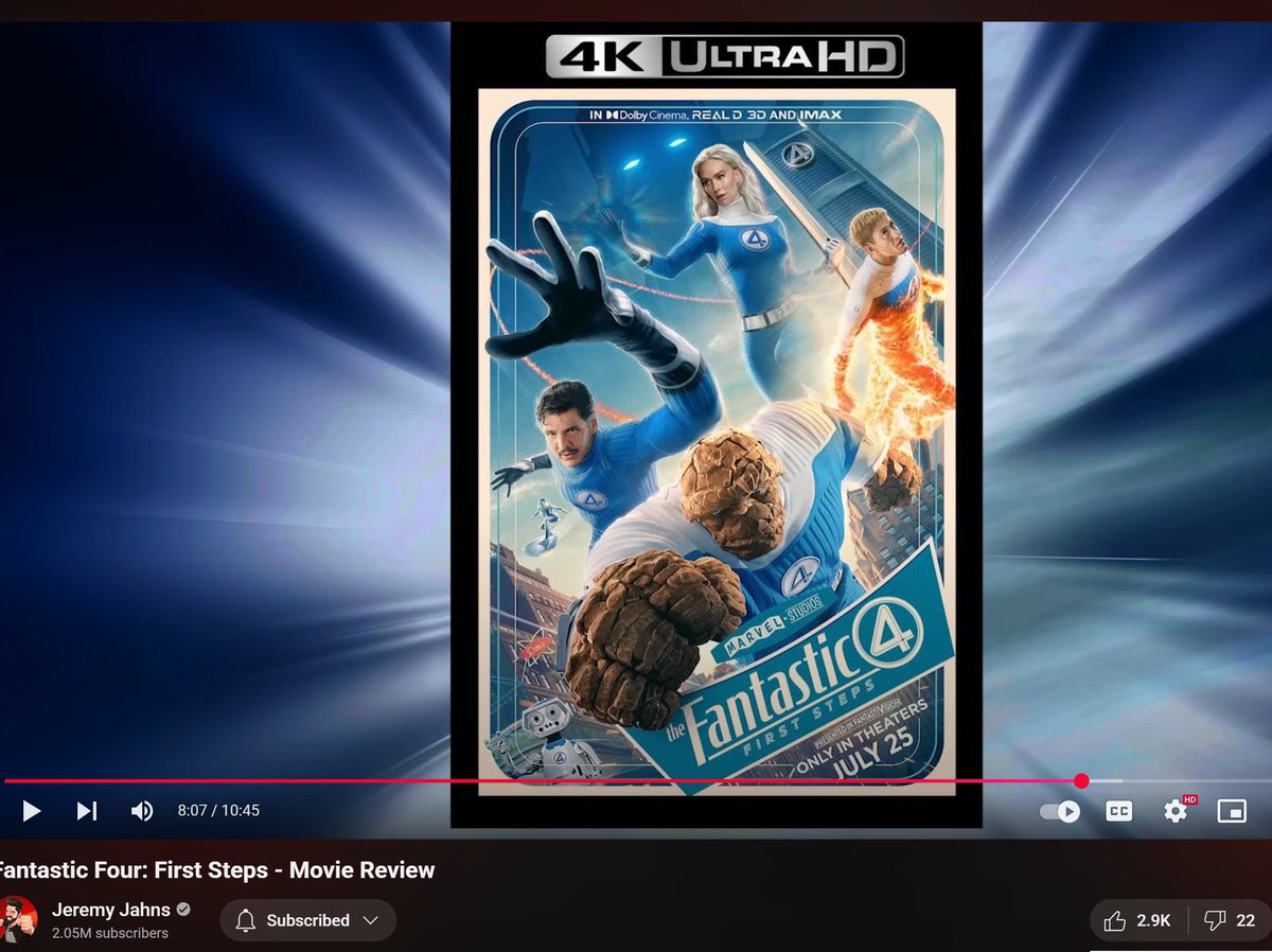 marvelousmarc96's tweet image. JEREMY JAHNS JUST SAID #FantasticFour is a Certified BANGER!!!! THE MCU IS BACK BABY!!!!